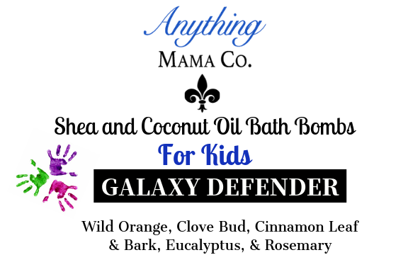 Galaxy Defender Kids Shea & Coconut Oil bath bomb - Anything Mama Co.