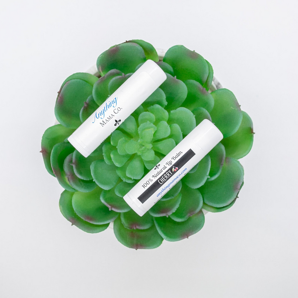 100% Natural Lip Balm Cherry - Anything Mama Co.