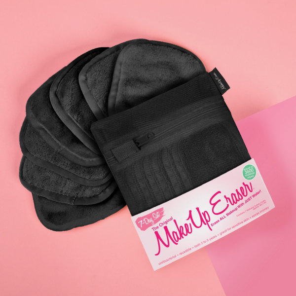 MakeUp Eraser Black 7-Day Set - Anything Mama Co.