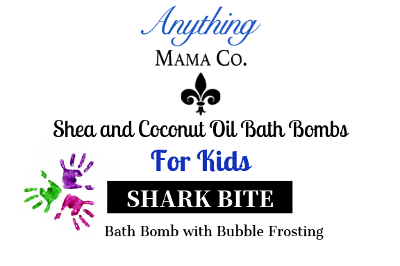 Shark Bite Bath Cake - Anything Mama Co.