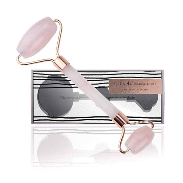 Rose Quartz Crystal Facial Roller - Anything Mama Co.