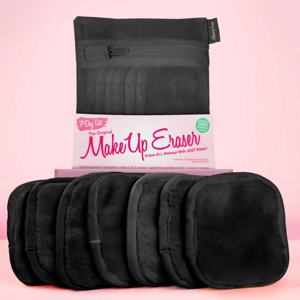 MakeUp Eraser Black 7-Day Set - Anything Mama Co.