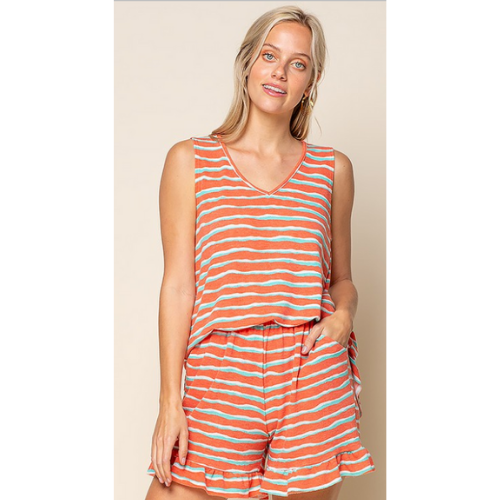 Camille French Terry Pajama Set - Anything Mama Co.