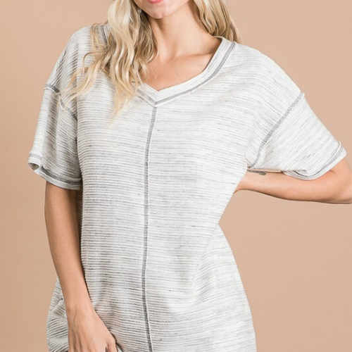 Aspen Jersey Stitch Dress - Anything Mama Co.