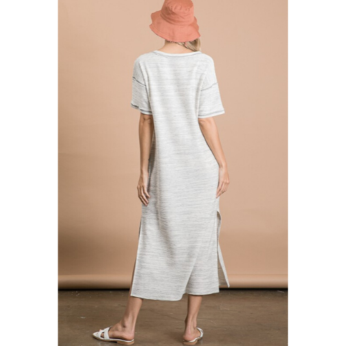 Aspen Jersey Stitch Dress - Anything Mama Co.