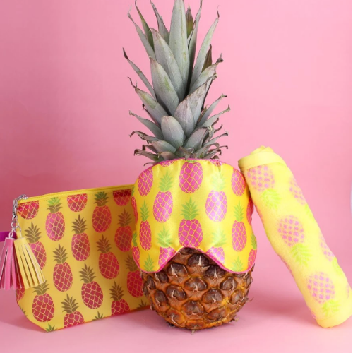 MakeUp Eraser Pineapple 3-Piece Set - Anything Mama Co.
