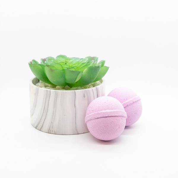 5oz. Lavender Shea & Coconut Oil Bath Bomb - Anything Mama Co.