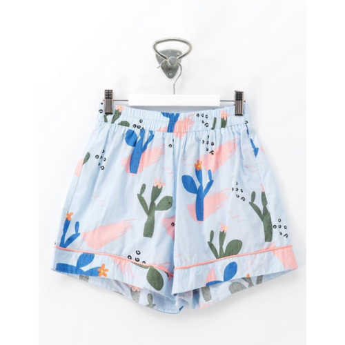 Azul Cactus Pajama Set - Anything Mama Co.