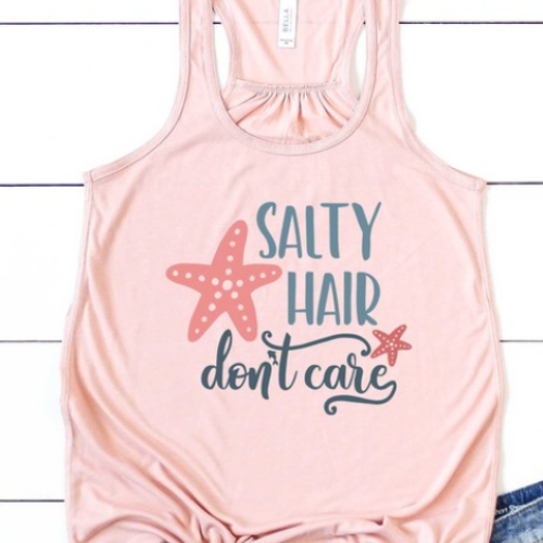 Summer & Salty Hair Tank - Anything Mama Co.