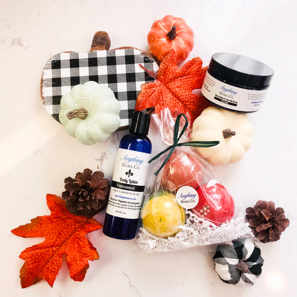 Autumn Scents Bath Bomb Trio - Anything Mama Co.