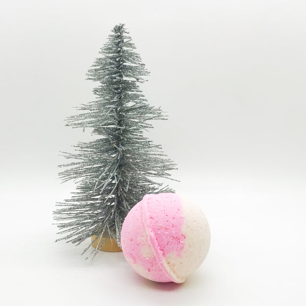 Mini Tinsel Shea & Coconut Oil Bath Bomb 3.5 oz. - Anything Mama Co.