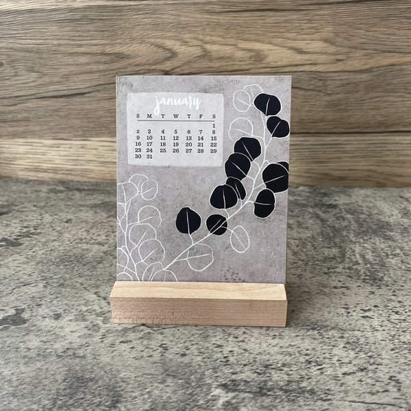 Flora Desk Calendar 2022