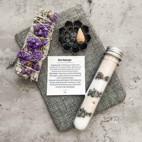 Recharge Bath Soak Set