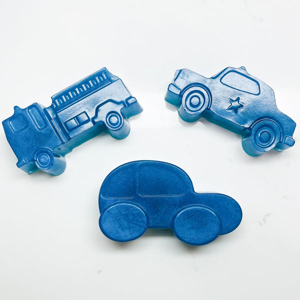Blue Cars & Trucks - Anything Mama Co.