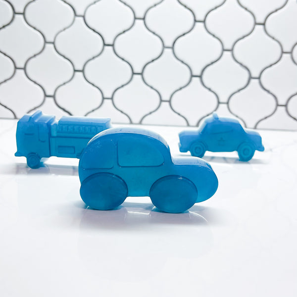 Blue Cars & Trucks - Anything Mama Co.