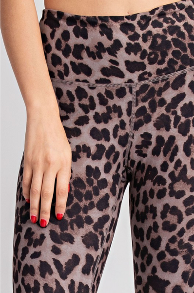 Ultra Soft Leopard Yoga Pant- 2 colors - Anything Mama Co.