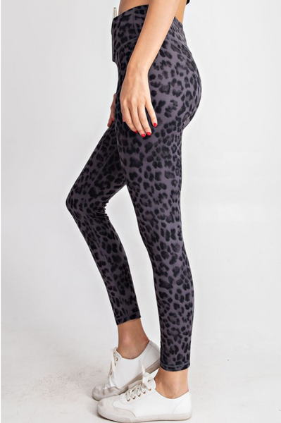 Ultra Soft Leopard Yoga Pant- 2 colors - Anything Mama Co.