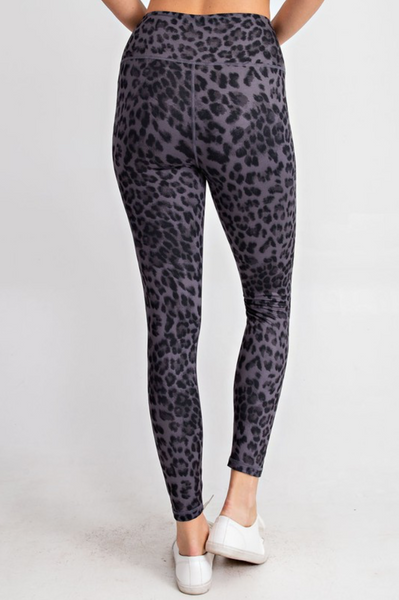 Ultra Soft Leopard Yoga Pant- 2 colors - Anything Mama Co.