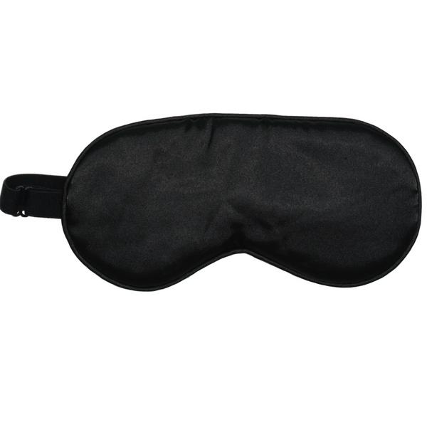 Satin Sleep Mask- Black - Anything Mama Co.