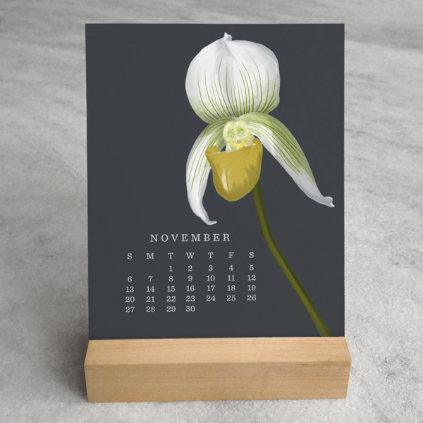 Orchid Desk Calendar 2022