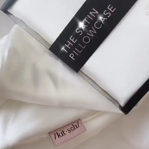 Satin Pillowcase Standard - Ivory - Anything Mama Co.