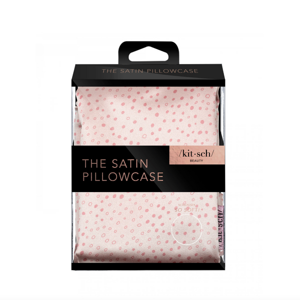 Satin Pillowcase Standard - Micro Dot - Anything Mama Co.