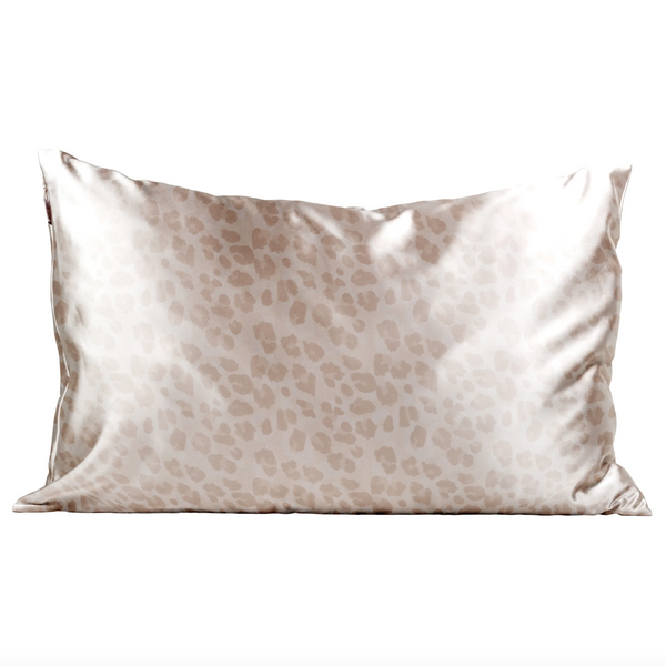 Satin Pillowcase Standard - Leopard - Anything Mama Co.