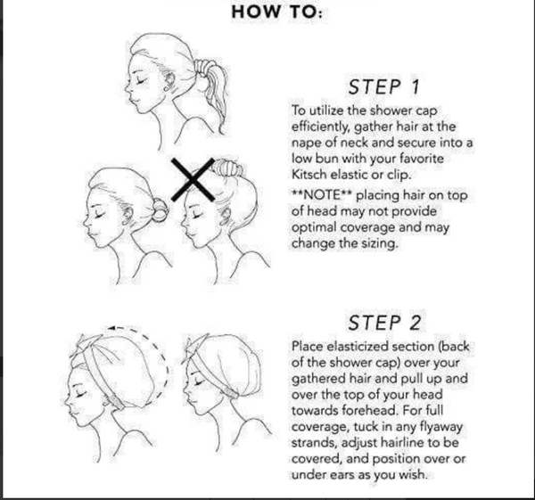 Elevated Shower Cap - Anything Mama Co.