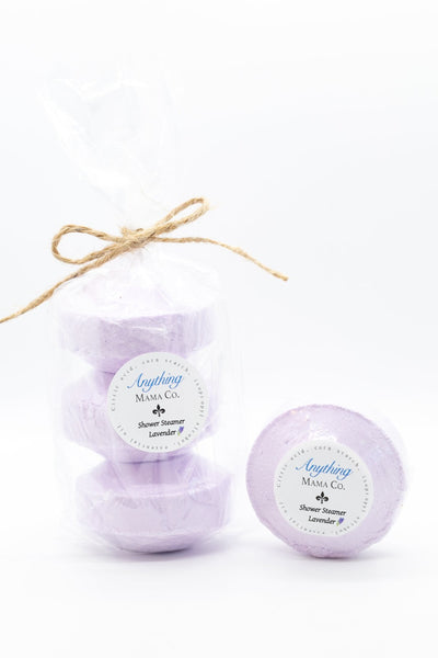 Lavender Shower Steamer 3 oz. (each) - Anything Mama Co.