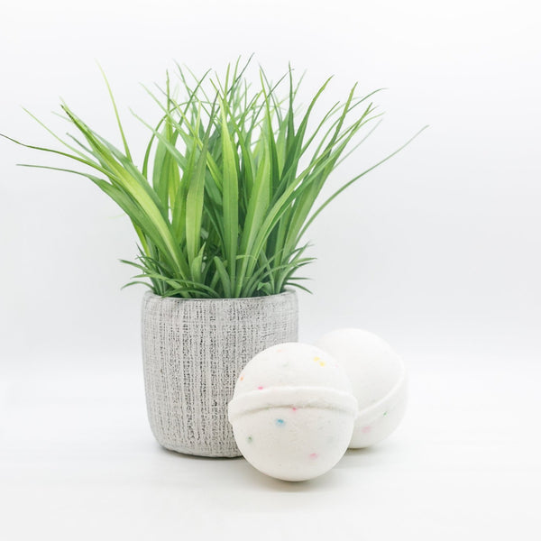 Lavender-Mon Kids Shea & Coconut Oil bath bomb (each) - Anything Mama Co.