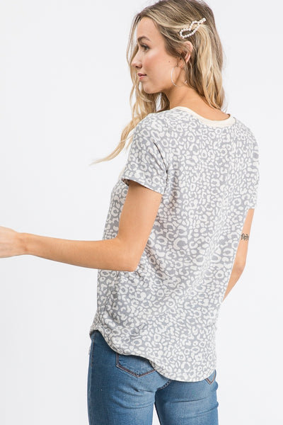 Cora Leopard Tee - Anything Mama Co.