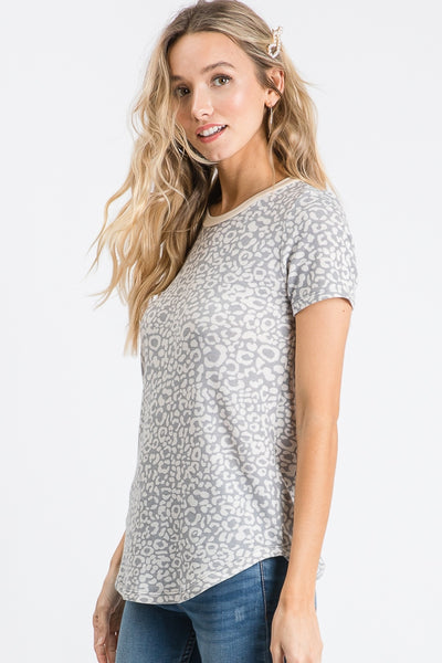 Cora Leopard Tee - Anything Mama Co.
